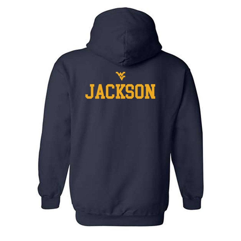 West Virginia - NCAA Wrestling : Colin Jackson - Generic Sports Shersey Hooded Sweatshirt-1
