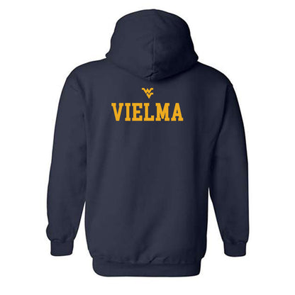 West Virginia - NCAA Wrestling : Lonzy Vielma - Generic Sports Shersey Hooded Sweatshirt-1