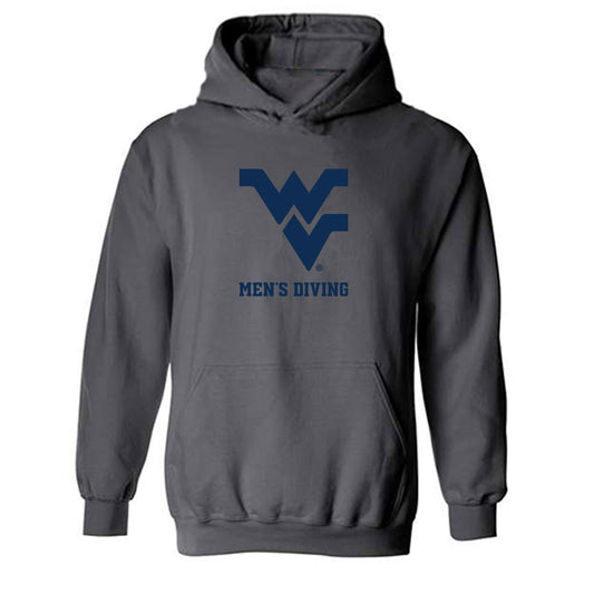 West Virginia - NCAA Men's Swimming & Diving : Rafael Mimoso - Generic Sports Shersey Hooded Sweatshirt-0
