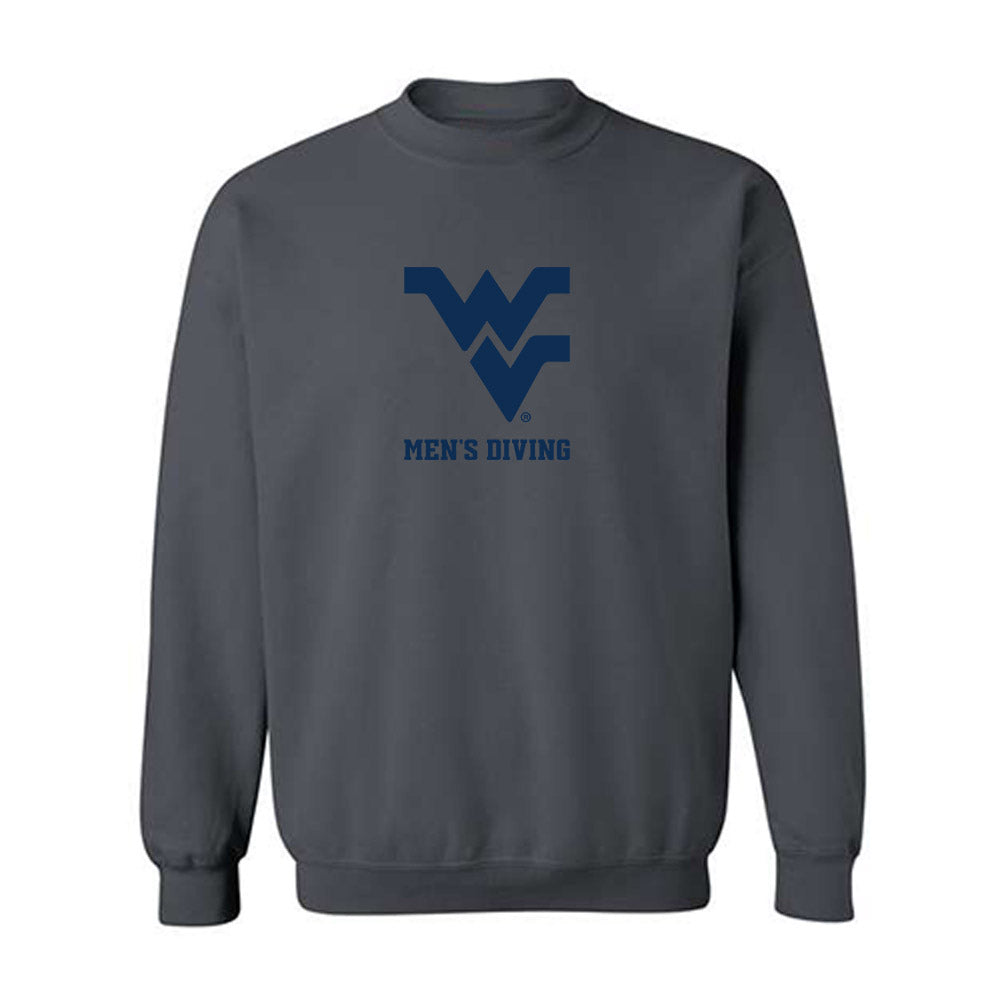 West Virginia - NCAA Men's Swimming & Diving : Rafael Mimoso - Generic Sports Shersey Crewneck Sweatshirt-0