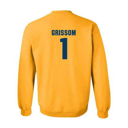 West Virginia - NCAA Women's Volleyball : Tally Grissom - Generic Sports Shersey Crewneck Sweatshirt-1