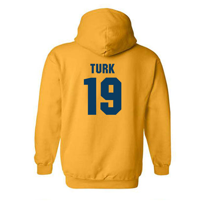 West Virginia - NCAA Women's Volleyball : Reagan Turk - Generic Sports Shersey Hooded Sweatshirt-1