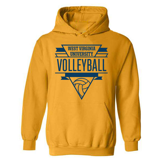 West Virginia - NCAA Women's Volleyball : Trinity Sheridan - Generic Sports Shersey Hooded Sweatshirt-0