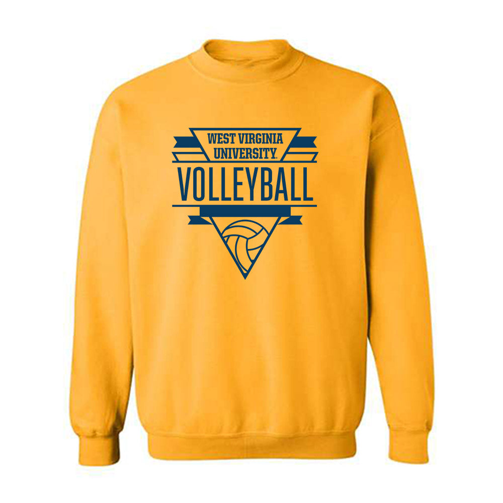 West Virginia - NCAA Women's Volleyball : Alexis Finnvold - Generic Sports Shersey Crewneck Sweatshirt-0