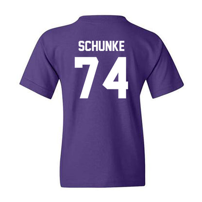 Kansas State - NCAA Football : Navarro Schunke - Sports Shersey Youth T-Shirt-1