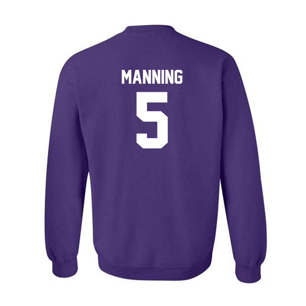 Kansas State - NCAA Football : Joshua Manning - Sports Shersey Crewneck Sweatshirt-1