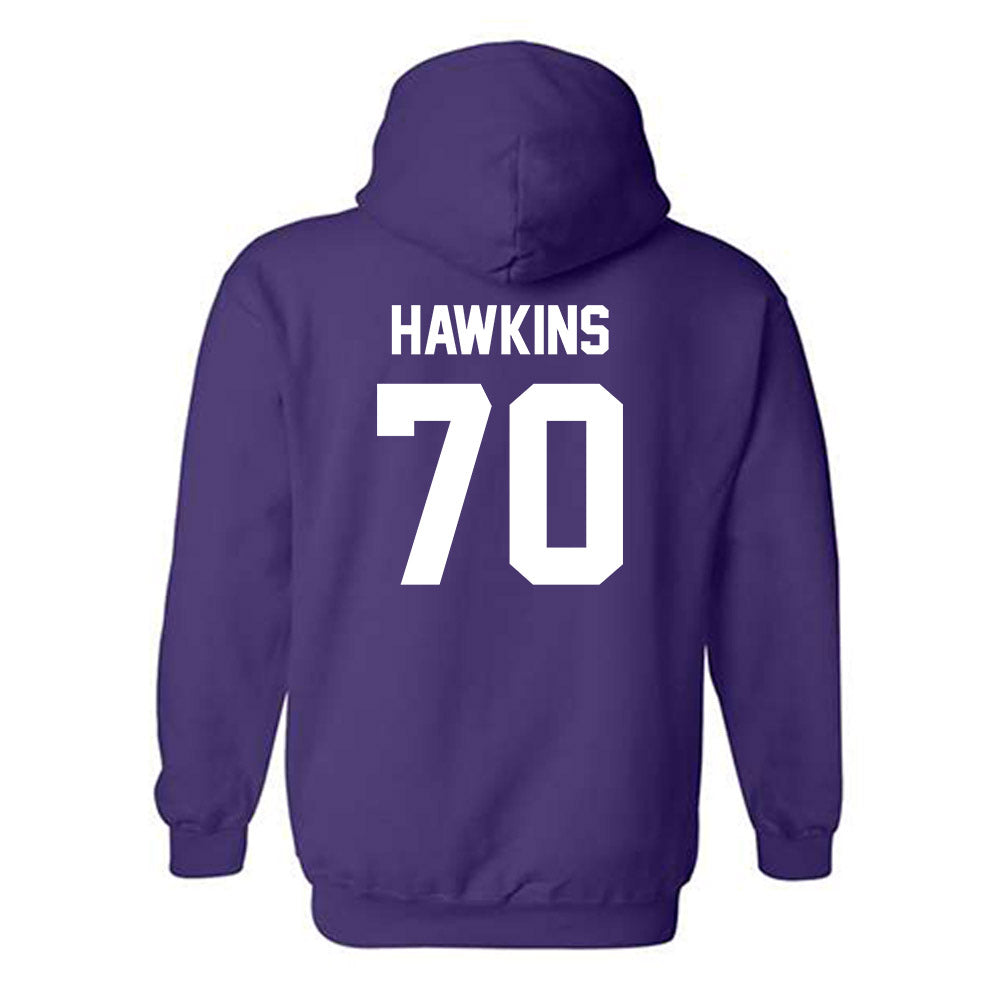 Kansas State - NCAA Football : Gus Hawkins - Sports Shersey Hooded Sweatshirt-1
