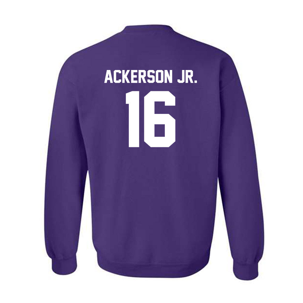 Kansas State - NCAA Football : Dj Ackerson Jr. - Sports Shersey Crewneck Sweatshirt-1