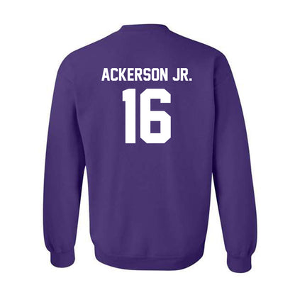 Kansas State - NCAA Football : Dj Ackerson Jr. - Sports Shersey Crewneck Sweatshirt-1