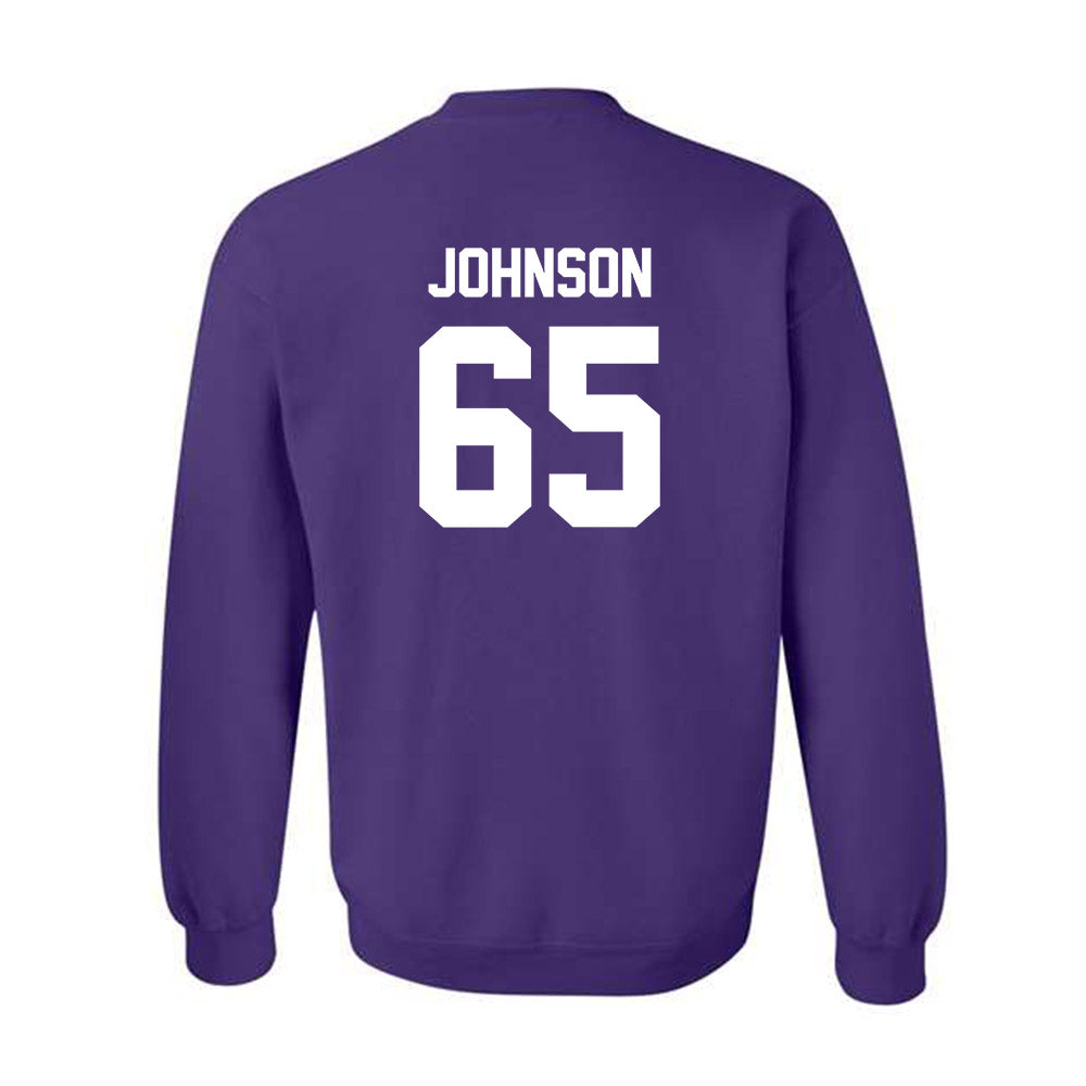 Kansas State - NCAA Football : Tyler Johnson - Sports Shersey Crewneck Sweatshirt-1
