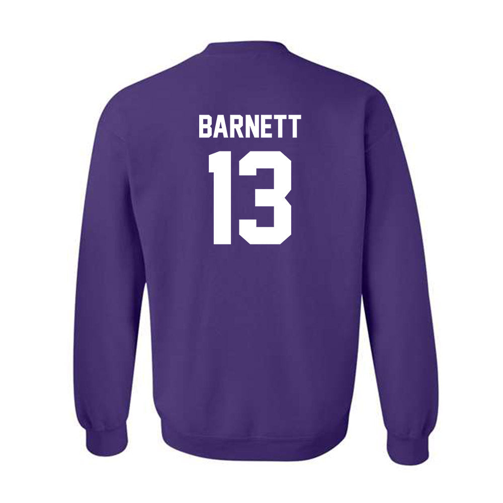 Kansas State - NCAA Football : Blake Barnett - Sports Shersey Crewneck Sweatshirt-1