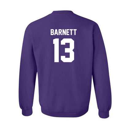 Kansas State - NCAA Football : Blake Barnett - Sports Shersey Crewneck Sweatshirt-1