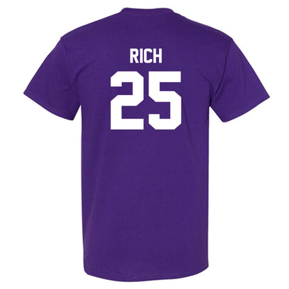 Kansas State - NCAA Football : Zashon Rich - Sports Shersey T-Shirt-1