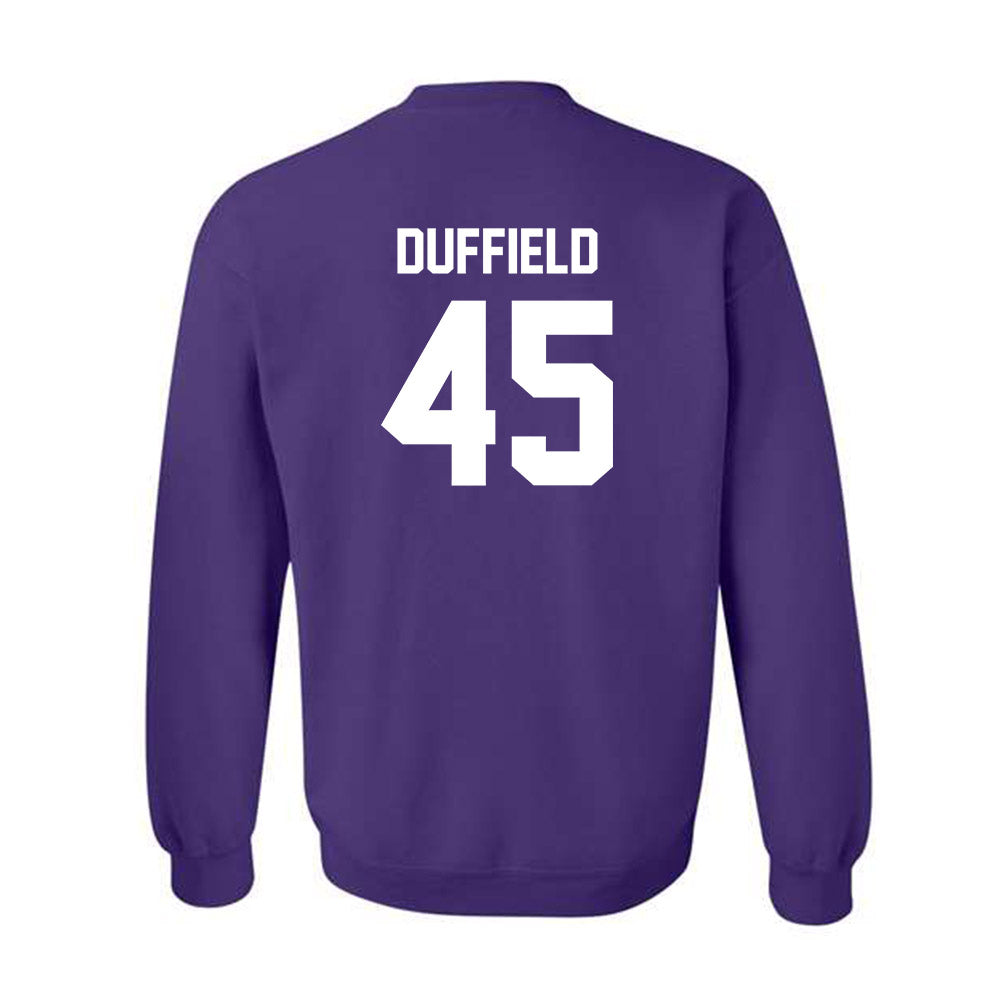 Kansas State - NCAA Football : Jaxson Duffield - Sports Shersey Crewneck Sweatshirt-1