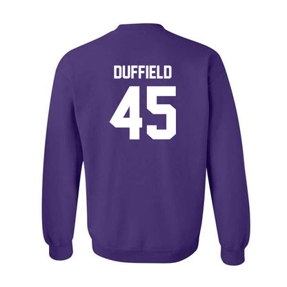Kansas State - NCAA Football : Jaxson Duffield - Sports Shersey Crewneck Sweatshirt-1