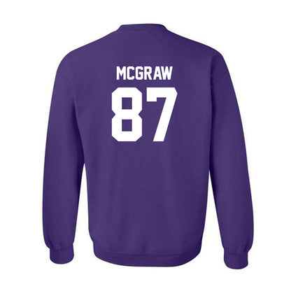 Kansas State - NCAA Football : Lawson Mcgraw - Sports Shersey Crewneck Sweatshirt-1