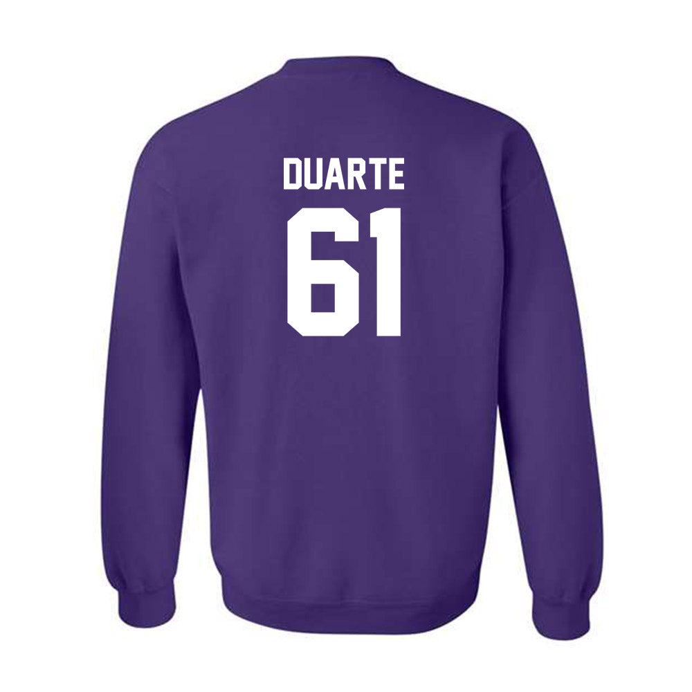 Kansas State - NCAA Football : Chase Duarte - Sports Shersey Crewneck Sweatshirt-1