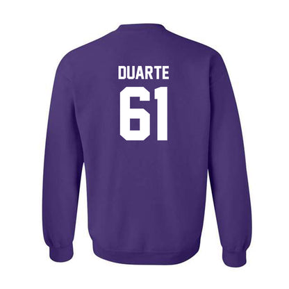 Kansas State - NCAA Football : Chase Duarte - Sports Shersey Crewneck Sweatshirt-1