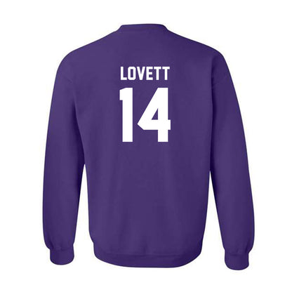 Kansas State - NCAA Football : Maxwell Lovett - Sports Shersey Crewneck Sweatshirt-1