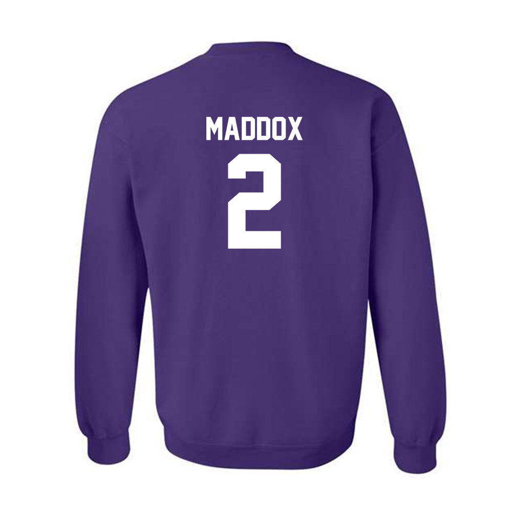 Kansas State - NCAA Football : Adrian Maddox - Sports Shersey Crewneck Sweatshirt-1