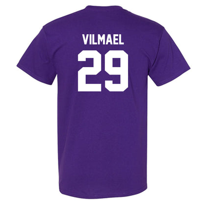 Kansas State - NCAA Football : Josiah Vilmael - Sports Shersey T-Shirt-1