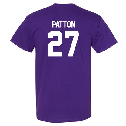 Kansas State - NCAA Football : Cub Patton - Sports Shersey T-Shirt-1