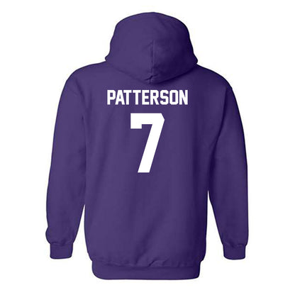 Kansas State - NCAA Football : Kaleb Patterson - Sports Shersey Hooded Sweatshirt-1