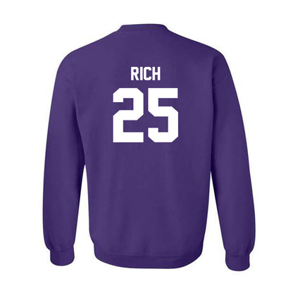 Kansas State - NCAA Football : Zashon Rich - Sports Shersey Crewneck Sweatshirt-1