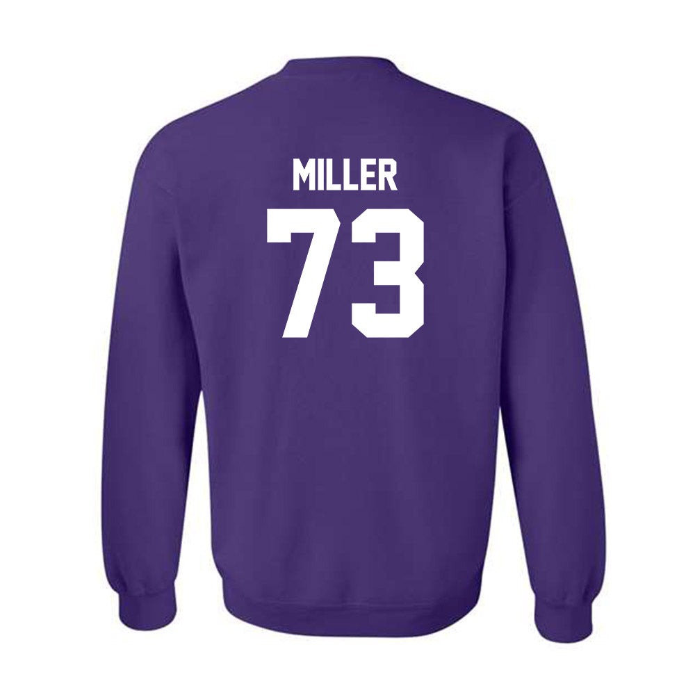 Kansas State - NCAA Football : Ollie Miller - Sports Shersey Crewneck Sweatshirt-1