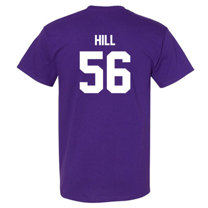 Kansas State - NCAA Football : Elijah Hill - Sports Shersey T-Shirt-1