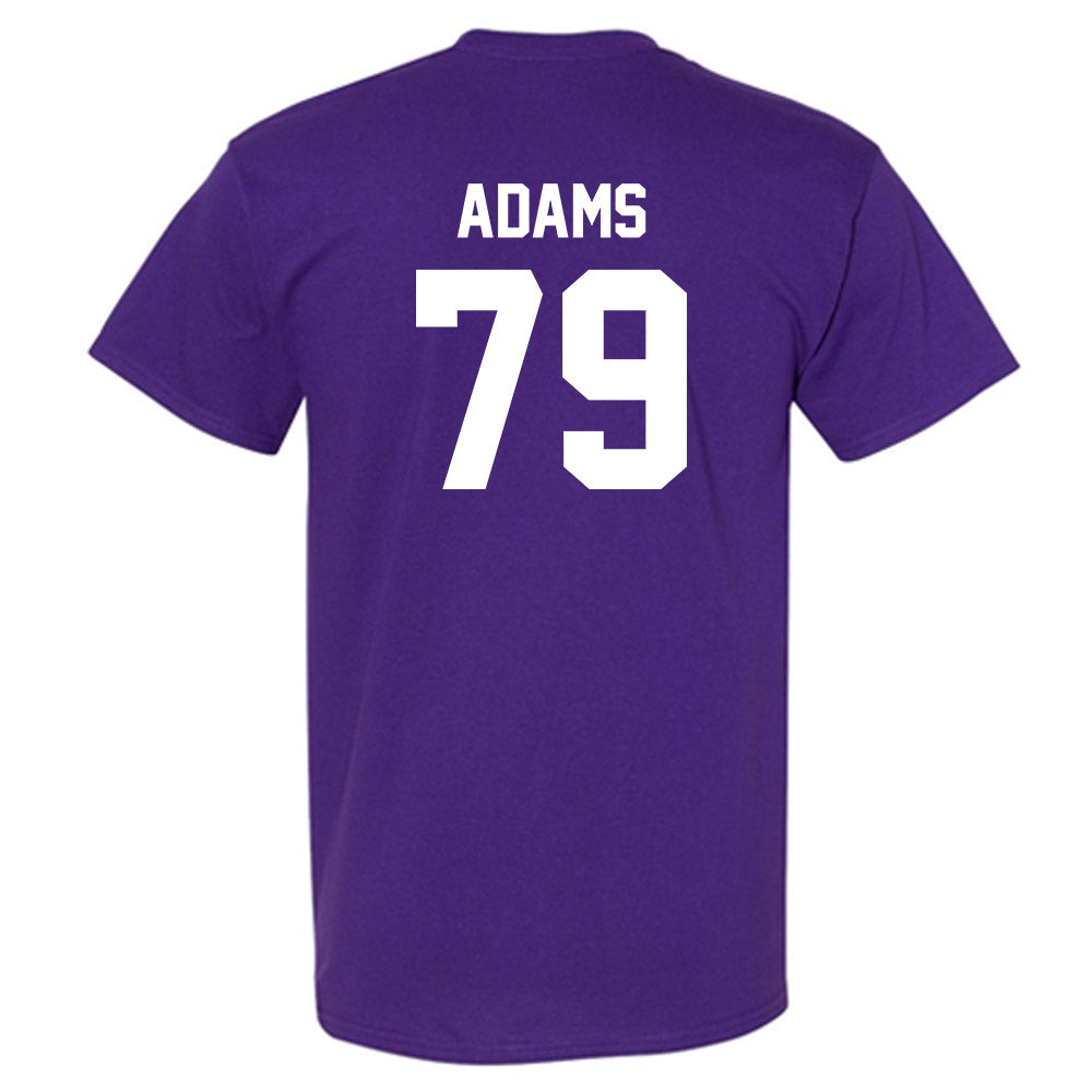 Kansas State - NCAA Football : Charlie Adams - Sports Shersey T-Shirt-1
