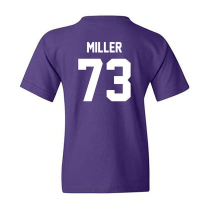 Kansas State - NCAA Football : Oliver Miller - Sports Shersey Youth T-Shirt-1
