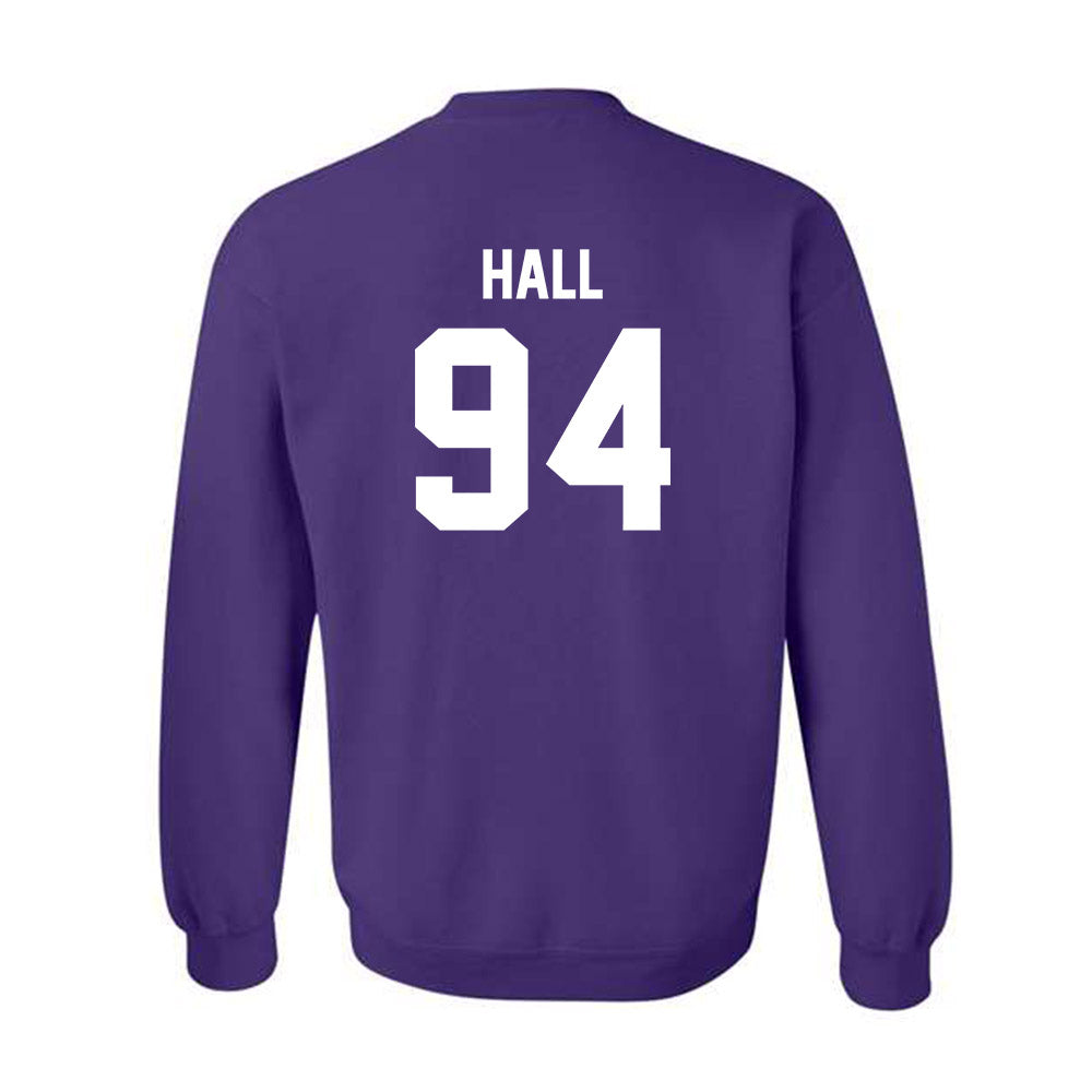 Kansas State - NCAA Football : Kingston Hall - Sports Shersey Crewneck Sweatshirt-1
