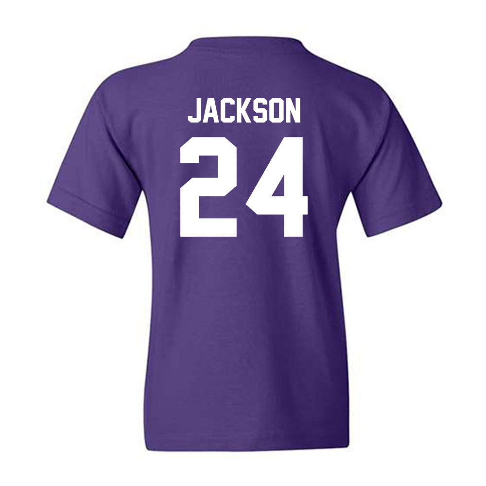 Kansas State - NCAA Football : Martel Jackson - Sports Shersey Youth T-Shirt-1
