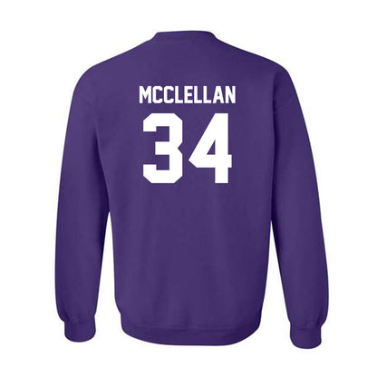 Kansas State - NCAA Football : Nick McClellan - Sports Shersey Crewneck Sweatshirt-1