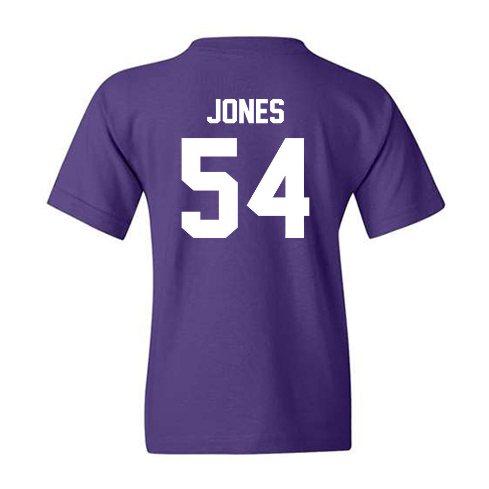 Kansas State - NCAA Football : Keiton Jones - Sports Shersey Youth T-Shirt-1