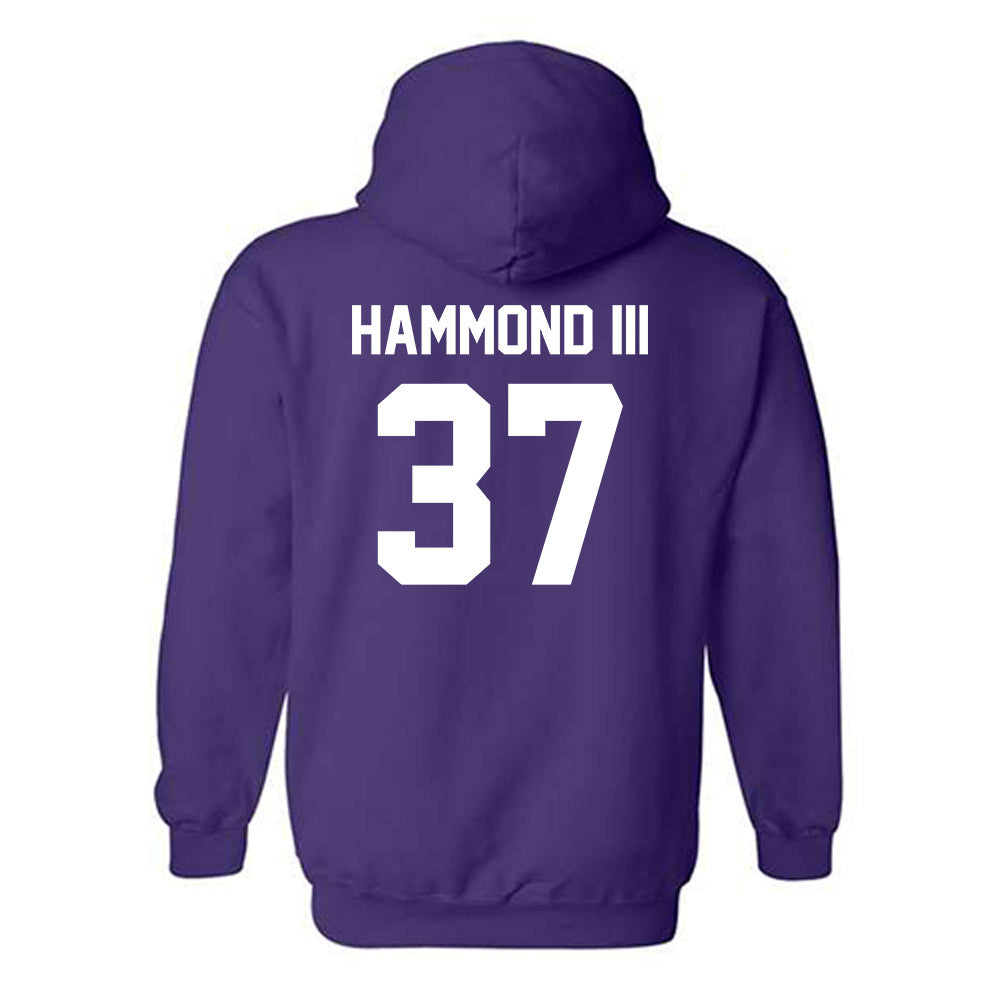 Kansas State - NCAA Football : Robert Hammond III - Sports Shersey Hooded Sweatshirt-1