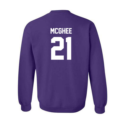 Kansas State - NCAA Football : LJ McGhee - Sports Shersey Crewneck Sweatshirt-1