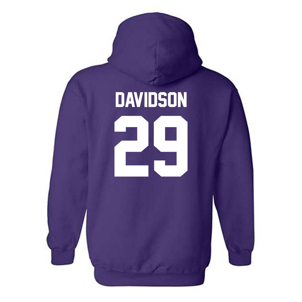 Kansas State - NCAA Football : Dylan Davidson - Sports Shersey Hooded Sweatshirt-1