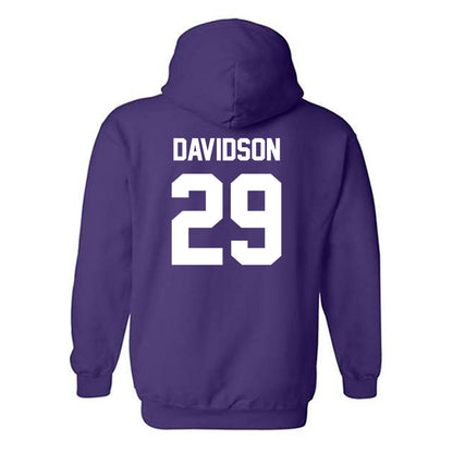 Kansas State - NCAA Football : Dylan Davidson - Sports Shersey Hooded Sweatshirt-1