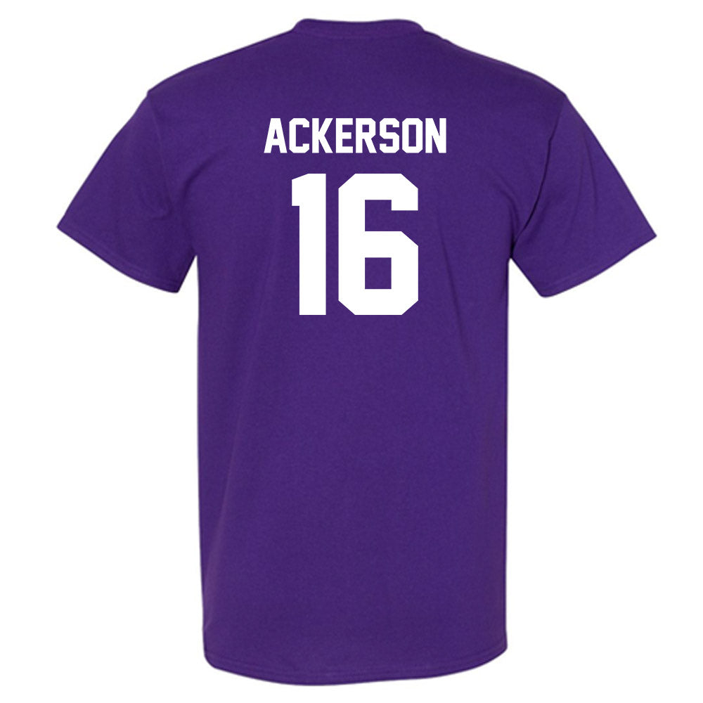 Kansas State - NCAA Football : Dj Ackerson - Sports Shersey T-Shirt-1