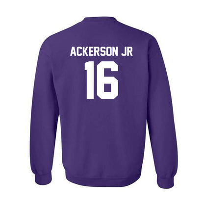 Kansas State - NCAA Football : Dj Ackerson Jr - Sports Shersey Crewneck Sweatshirt-1