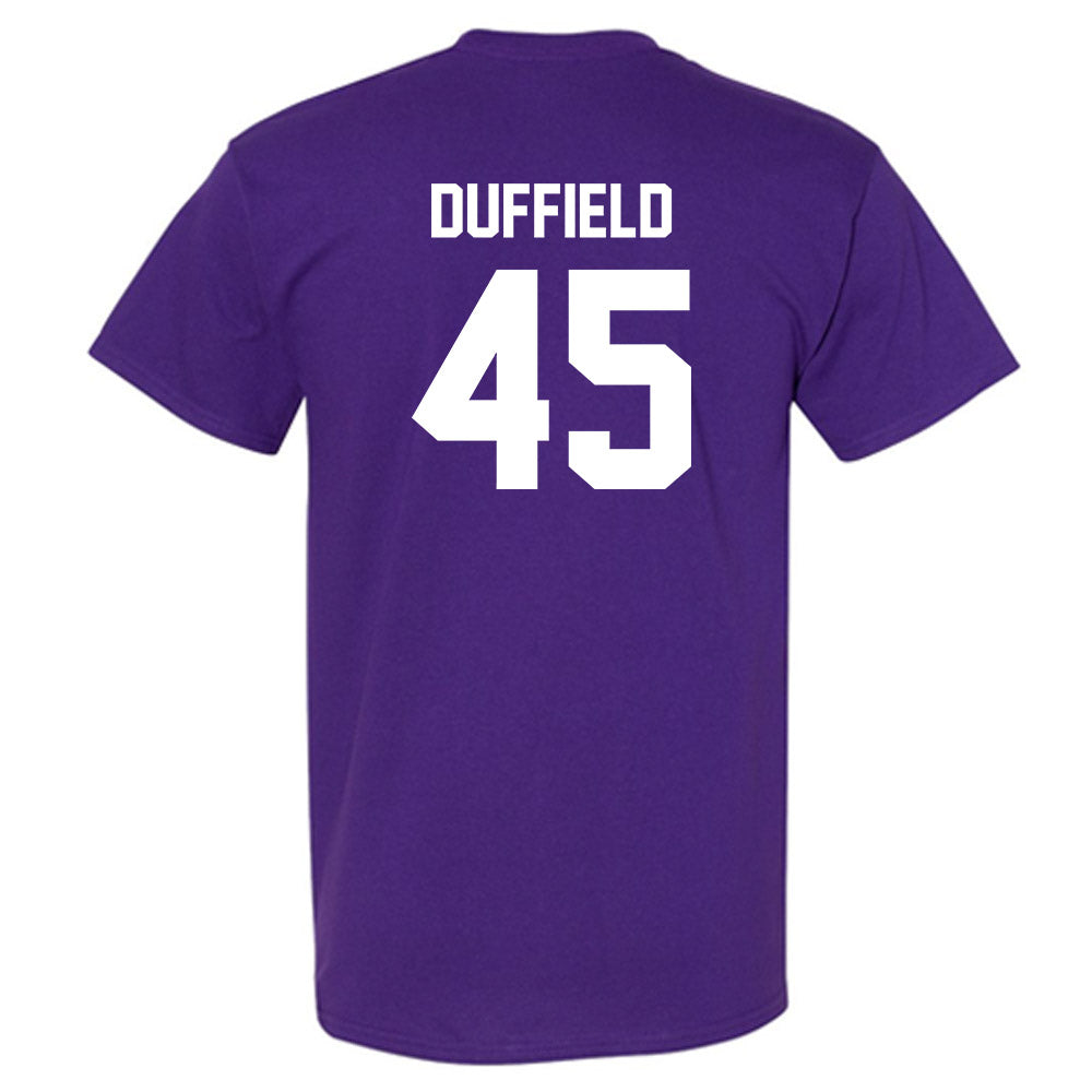 Kansas State - NCAA Football : Jaxson Duffield - Sports Shersey T-Shirt-1