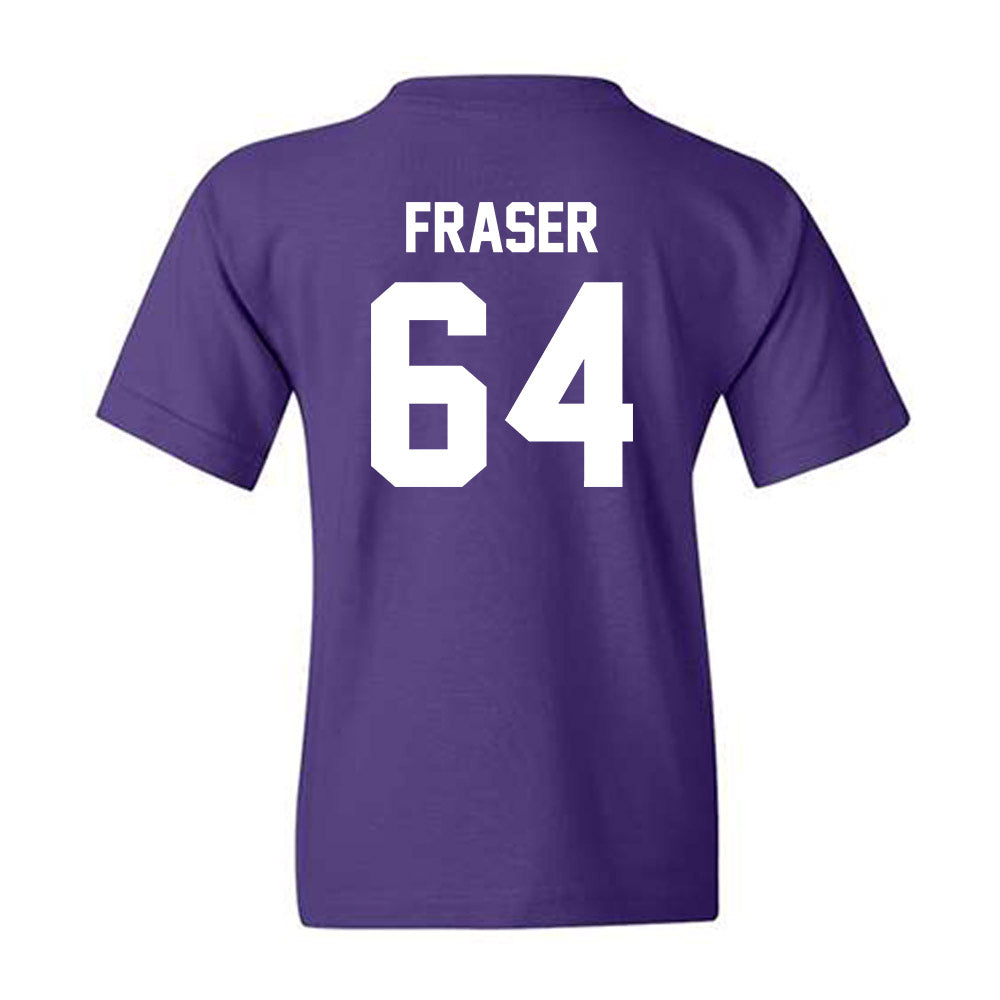 Kansas State - NCAA Football : Bennett Fraser - Sports Shersey Youth T-Shirt-1
