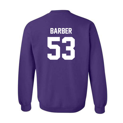 Kansas State - NCAA Football : Lamarcus Barber - Sports Shersey Crewneck Sweatshirt-1