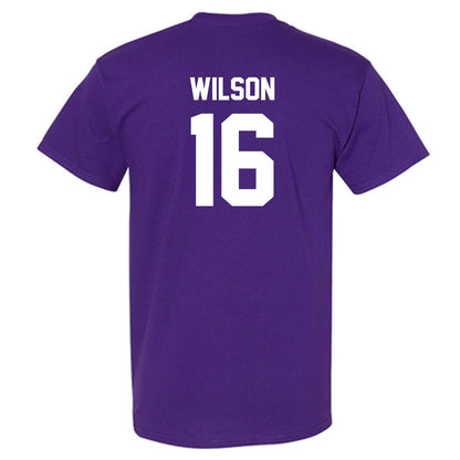 Kansas State - NCAA Football : Julius Wilson - Sports Shersey T-Shirt-1