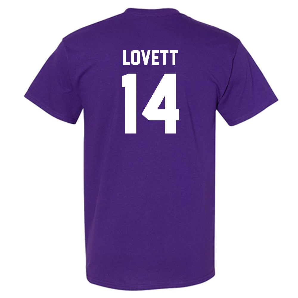 Kansas State - NCAA Football : Maxwell Lovett - Sports Shersey T-Shirt-1