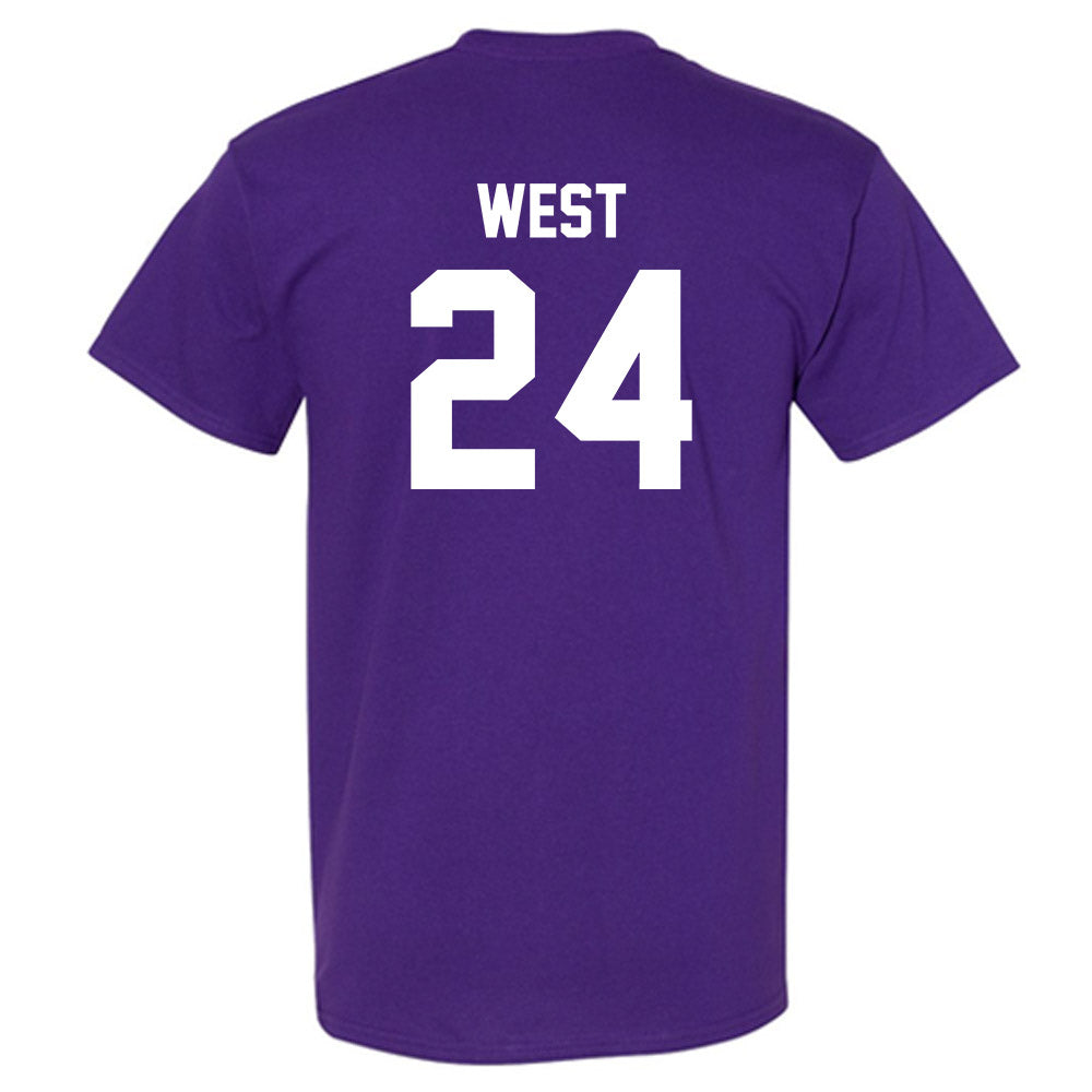 Kansas State - NCAA Football : Tanner West - Sports Shersey T-Shirt-1