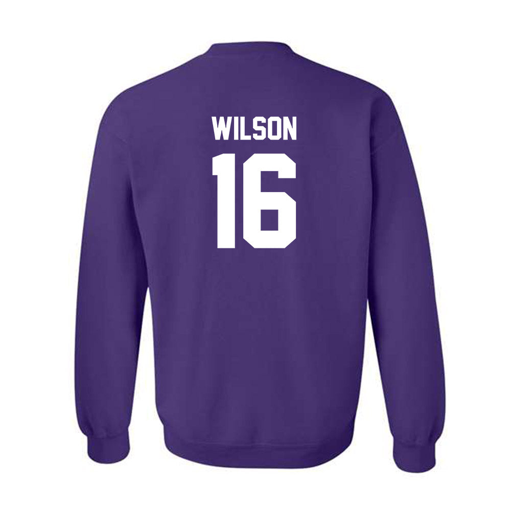 Kansas State - NCAA Football : Julius Wilson - Sports Shersey Crewneck Sweatshirt-1