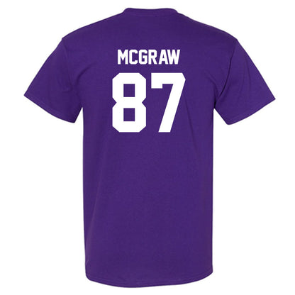 Kansas State - NCAA Football : Lawson Mcgraw - Sports Shersey T-Shirt-1